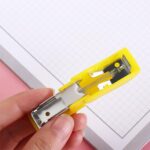 Mini Stapler Set Staples – Assorted Colors | No.10 Staplers with Pins (20 pcs Set) - Fabric Detail by Nari Haat, In...