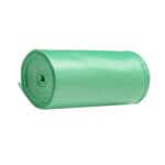 Green Compostable Corn Starch Garbage Bags (17" x 19") - Sleeve Design by Nari Haat, Indian ethnic wear, women clothi...