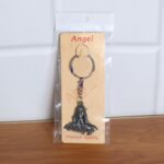 Adiyogi Shiva Face Metal Keychain (1 Pc) - Fabric Detail by Nari Haat, Indian ethnic wear, women clothing, designer suit