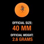 Star Seamless Table Tennis Balls (12 Pcs Set) - Fabric Detail by Nari Haat, Indian ethnic wear, women clothing, desig...