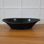 Plastic Marin Serving Bowl – Elegant Oval Deep Bowl (1 Pc / Balck) - Full Detail by Nari Haat, Indian ethnic wear, ...