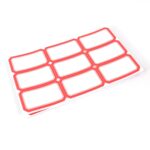 Multipurpose Blank Label Sticker Sheets Durable (50 Sheet Set) - Back View by Nari Haat, Indian ethnic wear, women cl...