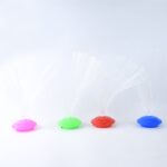 Fiber Optic LED Night Lamps Set (12 Pc) - Closeup Embroidery by Nari Haat, Indian ethnic wear, women clothing, design...