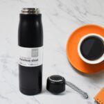 Double Wall Vacuum Insulated Water Bottle (550 ML) - Full Detail by Nari Haat, Indian ethnic wear, women clothing, de...