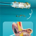 Ear wax Cleaner Stick Silicone Reusable Sticky Ear wax Removal Kit (12 Pcs Set) - Full Detail by Nari Haat, Indian et...