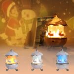 Bunny’s Carousel Rotating LED Night Light - Full Detail by Nari Haat, Indian ethnic wear, women clothing, designer ...