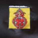 Decorative Kalash Wall Hanging with Shubh Labh (1 Pc) - Full Detail by Nari Haat, Indian ethnic wear, women clothing,...