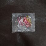 Vinyl-Coated Paper Clips - (10 Pc / Set) - Full Detail by Nari Haat, Indian ethnic wear, women clothing, designer suit