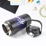 Stainless Steel Vacuum Water Bottle (1000 ML) - Closeup Embroidery by Nari Haat, Indian ethnic wear, women clothing, ...