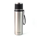 Stainless Steel Vacuum Water Bottle Approx 700ml (1 Pc) - Sleeve Design by Nari Haat, Indian ethnic wear, women cloth...