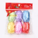 Curling Balloon Ribbon Roll for Gifts, Balloons & Crafts Pack of 6 (Multicolor) - Neckline Detail by Nari Haat, India...