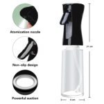 Glass Premium Oil Spray Bottle - (300 Ml Approx / 1 Pc) - Fabric Detail by Nari Haat, Indian ethnic wear, women cloth...