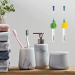 Thumb Cable Clips, Multi-Color Cord Organizer for Home, Office, Car (10 Pc Set) - Full Detail by Nari Haat, Indian et...