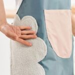 Multipurpose Kitchen Cooking Apron with Front Pocket (1 Pc) - Full Detail by Nari Haat, Indian ethnic wear, women clo...