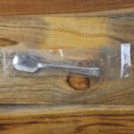 Stainless Steel Ice-Cream Spoon - (3 Pc / Set) - Fabric Detail by Nari Haat, Indian ethnic wear, women clothing, desi...