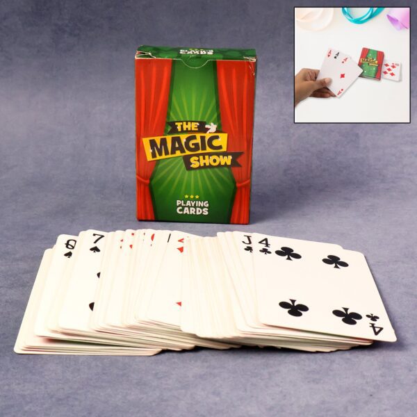 Premium Magic Show Playing Cards Set - Front View by Nari Haat, Indian ethnic wear, women clothing, designer suit