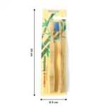Eco-Friendly Bamboo Toothbrush Twin Pack (12 Packets × 24 Pieces) - Fabric Detail by Nari Haat, Indian ethnic wear, ...