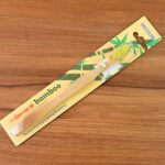 Eco-Friendly Natural Bamboo Toothbrush with Medium Bristles (1 Pc) - Full Detail by Nari Haat, Indian ethnic wear, wo...