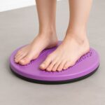 Waist Twisting Disc Portable Magnetic Body Twister Board with Acupressure Massage - Neckline Detail by Nari Haat, Ind...