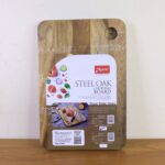 Apex Steel Oak Medium Cutting Board with Wooden Handle (1 Pc) - Full Detail by Nari Haat, Indian ethnic wear, women c...
