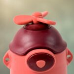 Stainless Steel Water Bottles 500 ML Approx (Mix Design & Color / 1 Pc) - Back View by Nari Haat, Indian ethnic wear,...