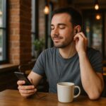 Wired Stereo Earphones with 3.5mm Jack (1 Pc / 1.2m Cable) - Back View by Nari Haat, Indian ethnic wear, women clothi...