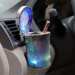 Premium Quality LED Illuminated Car Ashtray with Lid and Detachable Holder (1 Pc) - Full Detail by Nari Haat, Indian ...