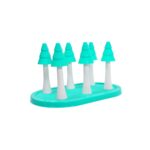 Plastic Glass Stand – Antique Tumbler Holder for Kitchen & Dining Table - Back View by Nari Haat, Indian ethnic wea...