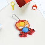 Themed Iron Man Shape Keychain Pop It Toy (1 Pc) - Back View by Nari Haat, Indian ethnic wear, women clothing, design...