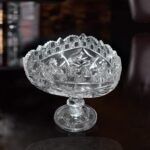 Crystal Touch Beautiful Decorative Designer Fruit Glass Bowl - Front View by Nari Haat, Indian ethnic wear, women clo...
