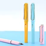 2-in-1 Everlasting Magic Pencil with Replaceable Eraser  (1 Pc / Mix Color) - Neckline Detail by Nari Haat, Indian et...