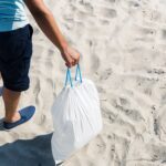 Premium Garbage Bags 45x45 cm - (1 Pc) - Fabric Detail by Nari Haat, Indian ethnic wear, women clothing, designer suit