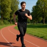 Premium Comfort Fit Men’s Track Pant - Back View by Nari Haat, Indian ethnic wear, women clothing, designer suit