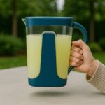 Supermom Plastic Pure Water Jug (2000ML) - Fabric Detail by Nari Haat, Indian ethnic wear, women clothing, designer suit