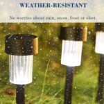 Solar Powered Garden Pathway Lights (10 Pc / Set) - Closeup Embroidery by Nari Haat, Indian ethnic wear, women clothi...