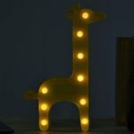 Giraffe Shape LED Decorative Night Light (1 Pc) - Back View by Nari Haat, Indian ethnic wear, women clothing, designe...