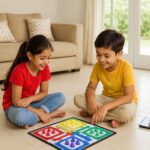 Pocket Ludo Travel Board Game - (1 Set) - Back View by Nari Haat, Indian ethnic wear, women clothing, designer suit