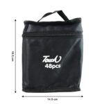 Dual-Tip Sketch Markers Set (48 Pc) - Neckline Detail by Nari Haat, Indian ethnic wear, women clothing, designer suit