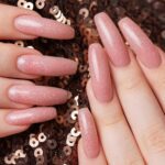 Blush Jari Mini Nail Polish (Mix Color / 6 ML / 1 Pc) - Fabric Detail by Nari Haat, Indian ethnic wear, women clothin...