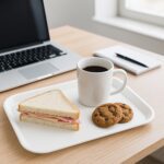 Plastic Serving Tray / Plate – 40 × 30 cm (1 Pc) - Fabric Detail by Nari Haat, Indian ethnic wear, women clothing,...