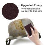 Multipurpose Kitchen Cleaning Sponge Scrub Block (7 x 7 Cm / 1 Pc) - Neckline Detail by Nari Haat, Indian ethnic wear...