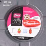 Supermom Plastic Multi Purpose Heavy Duty Gas Cylinder Trolley - Fabric Detail by Nari Haat, Indian ethnic wear, wome...