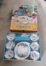 9-Piece Pudding Serving Set – Multi-Purpose Cutlery for Sweets & Food - Fabric Detail by Nari Haat, Indian ethnic w...