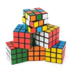 Plastic Fancy 3x3 Small Cube Puzzles Game - 2 Pieces (Multicolour) - Fabric Detail by Nari Haat, Indian ethnic wear, ...