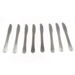 8 Pieces Dinner Knife Cutlery Set Used for Salad sandwich and Portable - Image 3