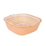 2 In 1 Basket Strainer To Rinse Various Types Of Items Like Fruits, Vegetables Etc. - Back View by Nari Haat, Indian ...