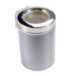 Premium Quality LED Illuminated Car Ashtray with Lid and Detachable Holder (1 Pc) - Sleeve Design by Nari Haat, India...