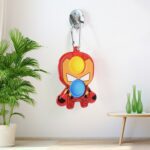 Themed Iron Man Shape Keychain Pop It Toy (1 Pc) - Front View by Nari Haat, Indian ethnic wear, women clothing, desig...
