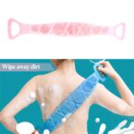 Premium Silicone Back Scrubber Belt – Body Exfoliating Bath Brush - Full Detail by Nari Haat, Indian ethnic wear, w...