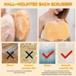 Yellow Silicone Bath Massage Cushion – Suction Cup Exfoliating Foot Scrubber & Mat - Neckline Detail by Nari Haat, ...